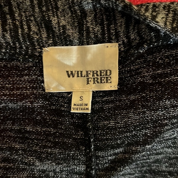 Wilfred Free Size S Heathered Gray Duster Cardigan - Picture 10 of 11